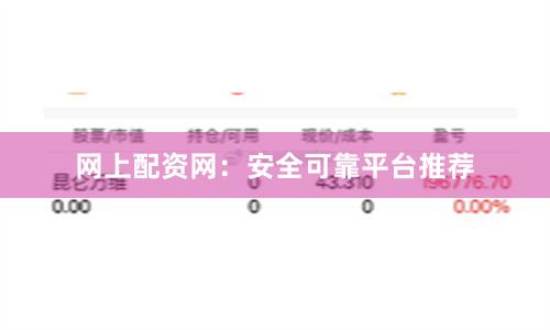 网上配资网：安全可靠平台推荐